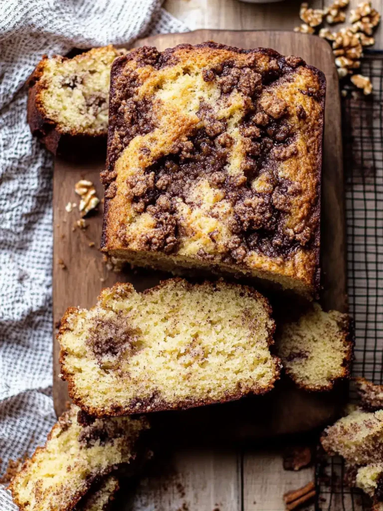 Cinnamon Crunch Quick Bread That Melts in Your Mouth